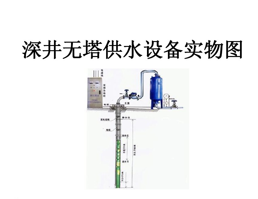 白银井泵无塔式供水设备